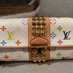 Louis Vuitton Multicolor Courtney Clutch Murakami SOLD